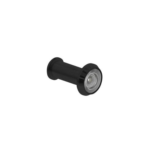 Intersteel Deurspion 180° kijkhoek - mat zwart, Doe-het-zelf en Verbouw, Hang- en Sluitwerk, Nieuw, Verzenden
