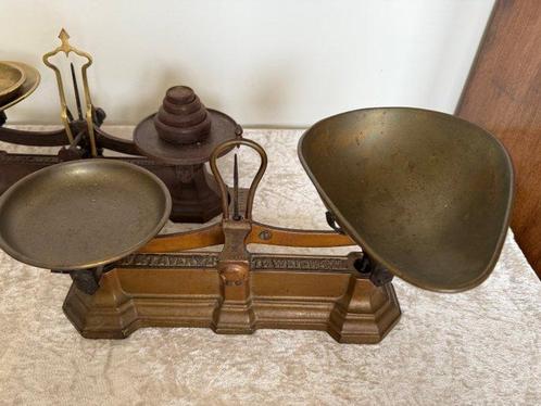 Balans of weegschaal (2) - IJzer, Messing, Antiek en Kunst, Curiosa en Brocante