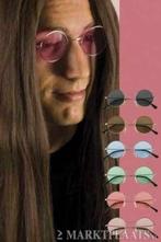 John Lennon bril Hippie Peace Flower power feestbril Party, Ophalen of Verzenden, Nieuw, Overige maten, Accessoires