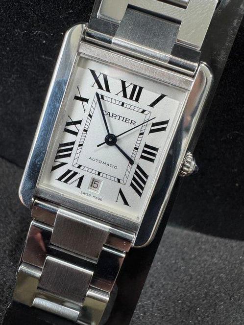 Cartier - Tank Solo - 3515 - Unisex - 2014, Sieraden, Tassen en Uiterlijk, Horloges | Heren