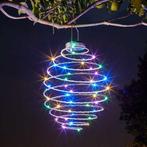Solar Hanglamp - Mega Spiralight Rainbow - 45 Leds, Zonne-energie, Staal, Verzenden, Minder dan 50 watt