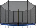 Trampoline net - 366 cm - buitenrand - 8 palen