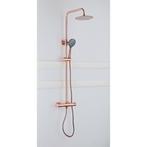 Opbouw Regendouche Set BWS Copper 30 cm met Handdouche, Ophalen of Verzenden, Nieuw, Kraan