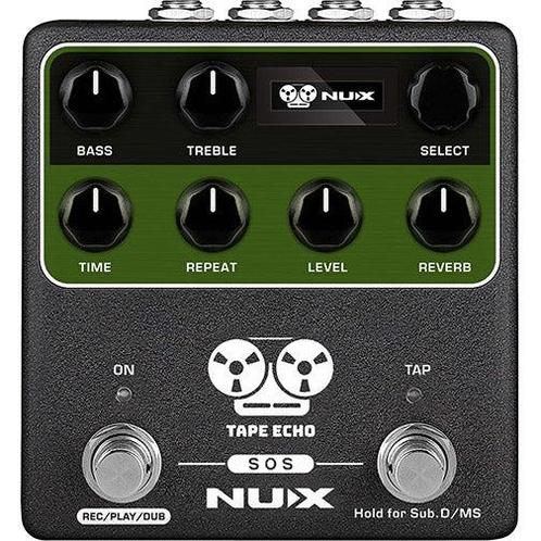 NUX NDD-7 Tape Echo Delay / Reverb effectpedaal, Muziek en Instrumenten, Versterkers | Bas en Gitaar, Verzenden