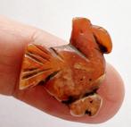 Bactrisch of Sino-Siberisch Jasper XXS vogelbedel talisman -, Antiek en Kunst