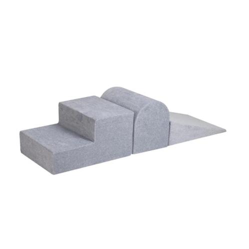 Foam blokken | velvet | grijs | 3 delig (Speelgoed), Kinderen en Baby's, Speelgoed | Educatief en Creatief, Nieuw, Ophalen of Verzenden