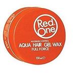 RedOne Full Force Aqua Hair Gel Wax Orange 150 ml, Nieuw, Verzenden