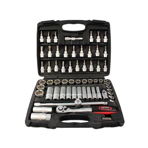 3/8 doppenset 61-delig, Auto diversen, Autogereedschap, Nieuw, Verzenden