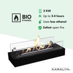 Xaralyn Bio-ethanol brander L met inbouwprofiel Zwarte, Verzenden, Nieuw, Inbouwhaard, Elektrische haard