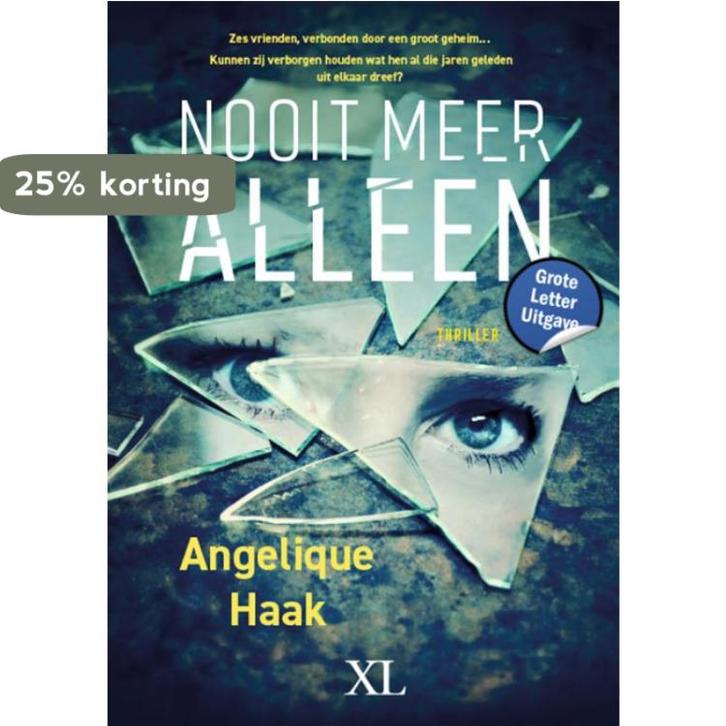 Nooit meer alleen 9789046314142 Angelique Haak, Boeken, Thrillers, Gelezen, Verzenden