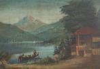 Italiaanse school (XX) - Paesaggio, Antiek en Kunst, Kunst | Schilderijen | Klassiek