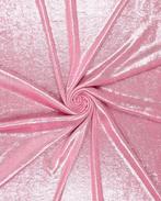 Stretch Polyester Glinsterend Roze, Nieuw, Roze