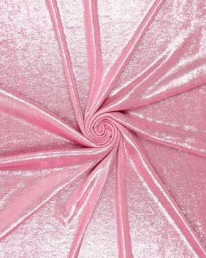 Stretch Polyester Glinsterend Roze, Hobby en Vrije tijd, Stoffen en Lappen, Roze, Nieuw