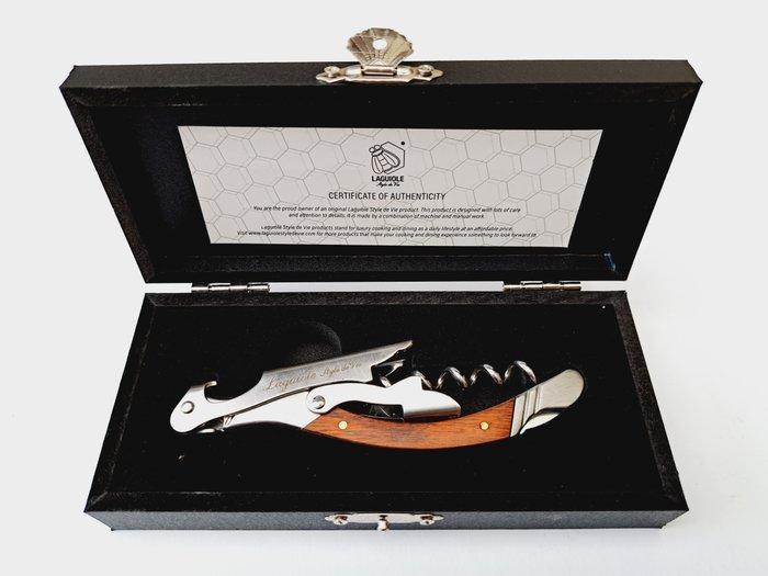 Laguiole - Corkscrew - Rose Wood - style de - Kurkentrekker, Antiek en Kunst, Antiek | Keukenbenodigdheden