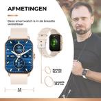 AyeWay Smartwatch met Touchscreen Roze - 70 Sportmodes - Met, Ophalen of Verzenden, Zo goed als nieuw, AyeWay