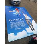 Bewitched Bioscoop Film Vinyl Banner - 450 x 305 cm, Verzamelen, Ophalen, Gebruikt