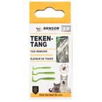 Benson Tekentang set - met haak - groen - 3 maten - 3-delig
