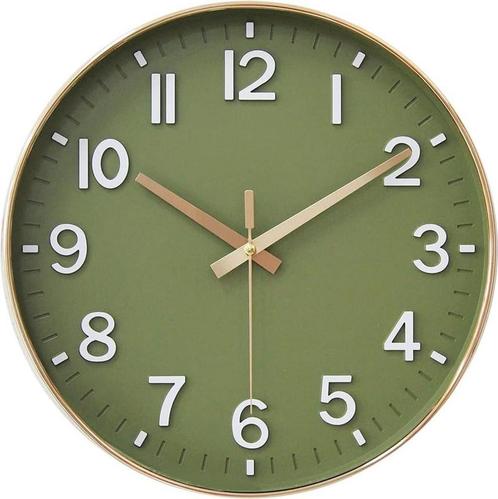 Tyme Wandklok 30cm Klok modern - Analoog - Stil Uurwerk -, Huis en Inrichting, Woonaccessoires | Overige, Gebruikt, Ophalen of Verzenden