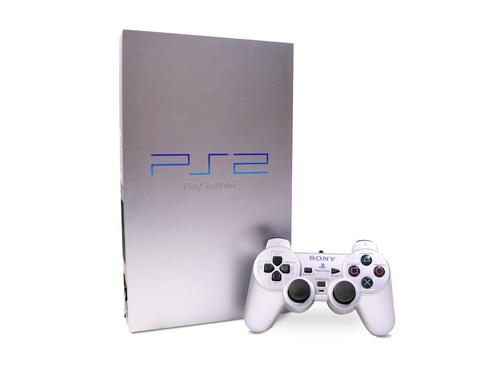Playstation 2 - Silver Console (Refurbished), Spelcomputers en Games, Spelcomputers | Sony PlayStation 2, Ophalen of Verzenden