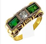 Ring - 14 karaat Geel goud, Witgoud - 2.09ct. tw. Diamant, Nieuw