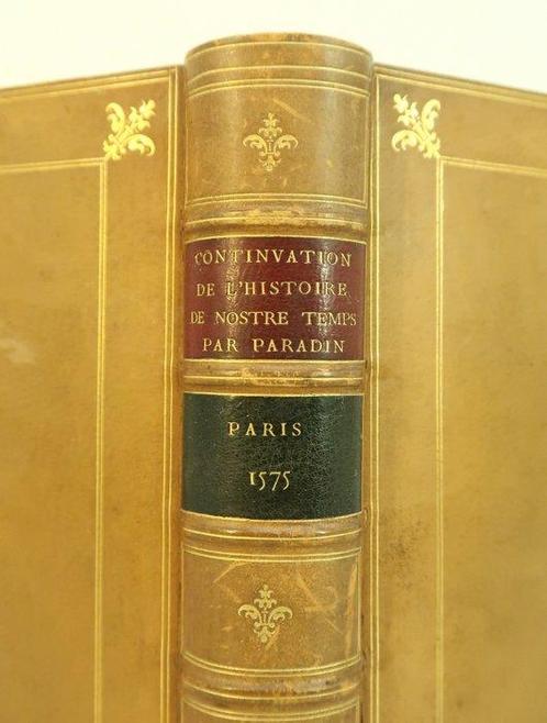 Guillaume Paradin - Continuation de lhistoire de notre, Antiek en Kunst, Antiek | Boeken en Bijbels