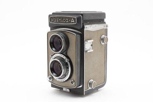 Yashica A Gray Yashikor 3.5/80mm Twin lens reflex camera, Audio, Tv en Foto, Fotocamera's Analoog