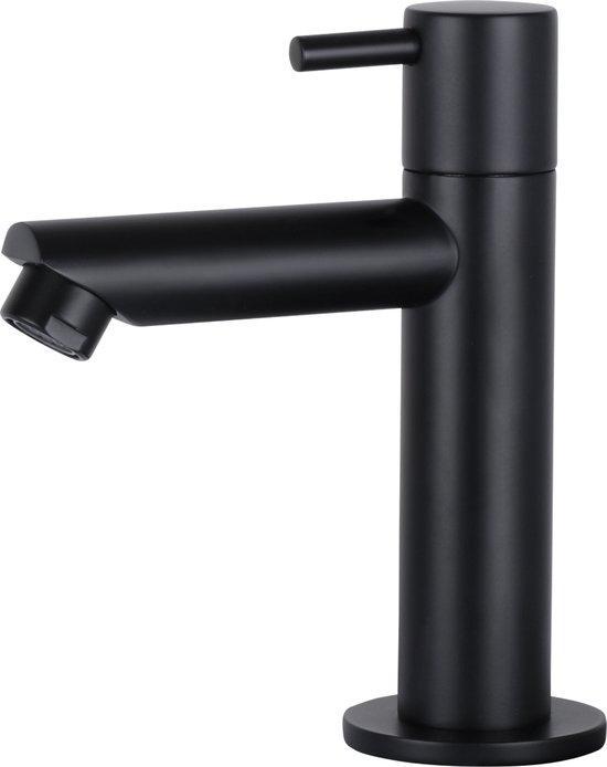 Differnz Wastafelkraan Recht – Kraan Koud Water –, Doe-het-zelf en Verbouw, Sanitair, Verzenden