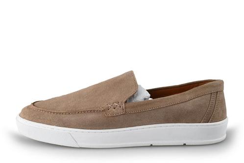 Stefano Lauran Instappers in maat 46 Bruin | 10% extra, Kleding | Heren, Schoenen, Bruin, Zo goed als nieuw, Overige typen, Verzenden