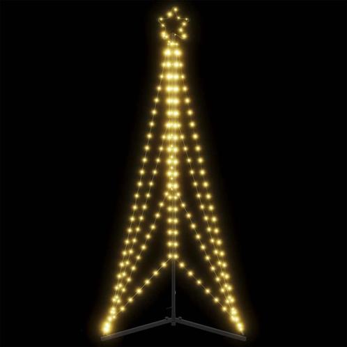 vidaXL LED-kerstboom 363 LEDs warm wit 182 cm, Diversen, Kerst, Nieuw, Verzenden