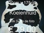 Koeienkleed Koeienhuid Koeienvacht Koeienvel GROOT ass. € 79, Huis en Inrichting, Woonaccessoires | Overige, Nieuw, Ophalen of Verzenden