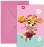 Paw Patrol Uitnodigingen Skye And Everest 6st, Verzenden, Nieuw
