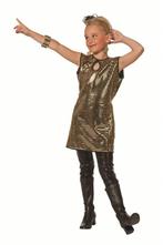 Paillettenjurkje Patty kind goud, Kleding | Dames, Ophalen of Verzenden, Nieuw
