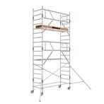 Basic rolsteiger 90 x 6,2m WH AGS-voorloopleuning, Doe-het-zelf en Verbouw, Steigers, Verzenden, Nieuw, Rolsteiger of Kamersteiger