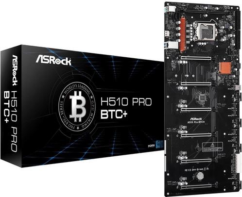 ASRock H510 Pro BTC+ (Bitcoin/Ethereum) Mining Moederbord, Computers en Software, Moederborden, Nieuw, Ophalen of Verzenden