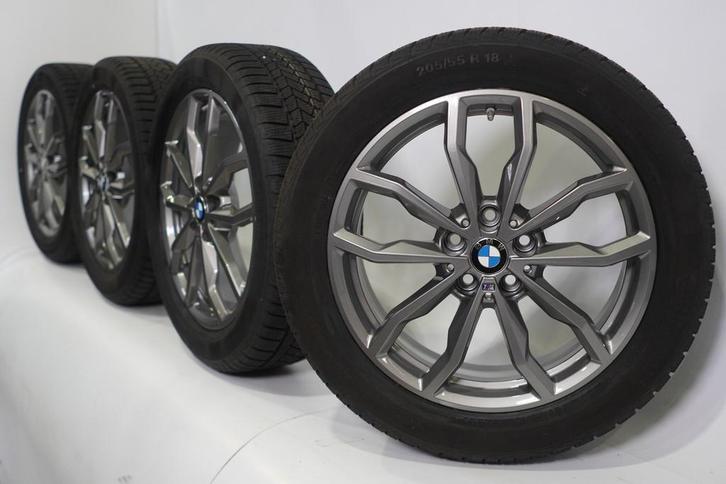 BMW X1 F48 X2 F39 711M 18 inch velgen Continental Winterband, Auto-onderdelen, Banden en Velgen, Velg(en), Gebruikt, 18 inch, Winterbanden