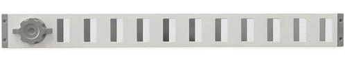 Aluminium afsluitbaar schuifrooster opbouw 650 x 65mm, Doe-het-zelf en Verbouw, Ventilatie en Afzuiging, Nieuw, Verzenden