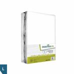 Frans bed molton matrasbeschermer - links, Huis en Inrichting, Verzenden, Nieuw, Wit, Hoeslaken of Sloop