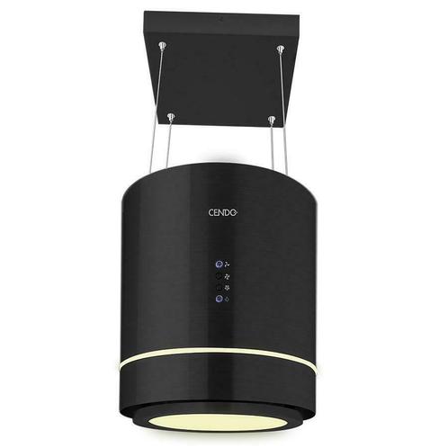 Eiland Afzuigkap | Zwart | Lamp Design | KR41LDPZ, Witgoed en Apparatuur, Afzuigkappen, Vrijstaand, 600 tot 800 m³ per uur, Motor