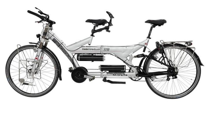 Koga Twin Traveller, Fietsen en Brommers, Fietsen | Tandems, Opvouwbaar, Vering, 10 tot 15 versnellingen, Zo goed als nieuw, 51 tot 55 cm