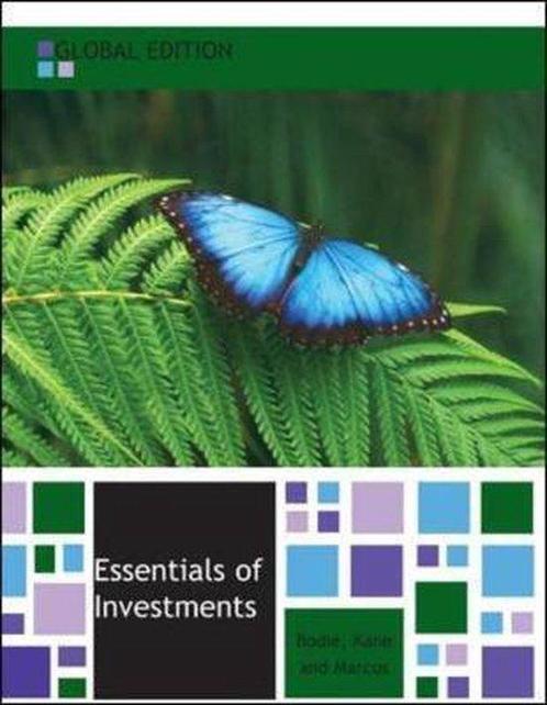 Essentials of Investments, Boeken, Studieboeken en Cursussen, Verzenden