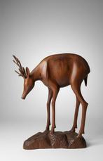 sculptuur, Groot hout gesneden sculptuur - 40 cm - Hout
