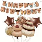 Capibara slinger en folie ballonnen set 7-delig, Verzenden, Nieuw, Versiering, Verjaardag