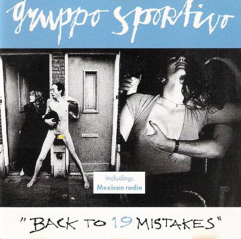 cd - Gruppo Sportivo - Back To 19 Mistakes, Cd's en Dvd's, Cd's | Overige Cd's, Zo goed als nieuw, Verzenden