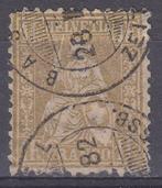 Zwitserland 1882 - Z-nr. 52 / MiNr. 44 - 1 CHF op, Postzegels en Munten, Postzegels | Europa | België, Gestempeld