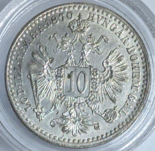 Oostenrijk. Franz Joseph I. 10 Kreuzer 1870, condition, Postzegels en Munten, Munten | Europa | Niet-Euromunten
