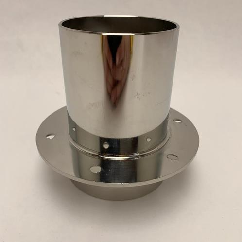 Bieden: Stainless steel marine exhaust tip 75 mm, Watersport en Boten, Bootonderdelen, Motor en Techniek, Nieuw, Zeilboot of Motorboot