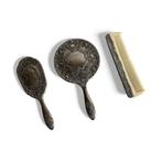 Kaptafelset (3) - Verzilverd - Zilveren make-up set