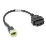 Kawasaki 6 Pins OBD - 16 Pins OBD2 Verloopkabel Motorfiets, Verzenden, Nieuw