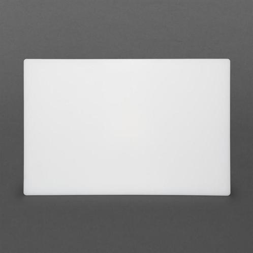 Hygiplas LDPE snijplank wit 450x300x10mm, Huis en Inrichting, Keuken | Keukenbenodigdheden, Verzenden