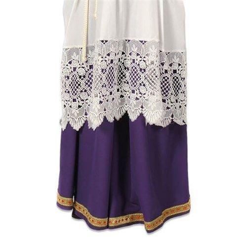 Paarse broekrok Sinterklaas, Hobby en Vrije tijd, Feestartikelen, Feestartikel, Nieuw, Verzenden